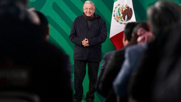 El presidente de México, Andrés Manuel López Obrador. - Sputnik Mundo