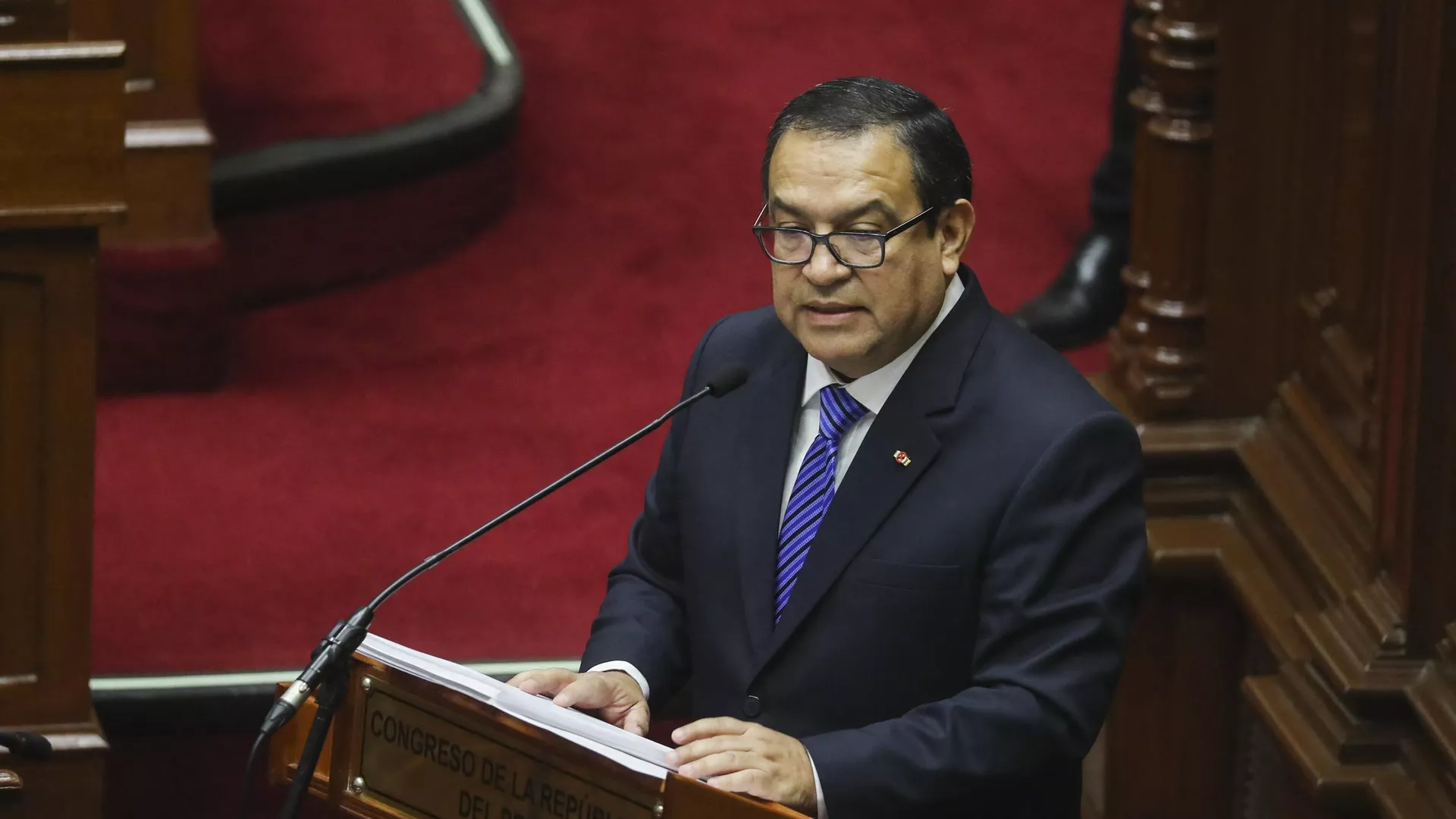 Alberto Otárola, el primer ministro de Perú 