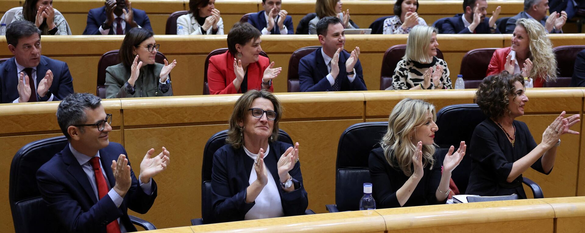 La primera votación del primer Pleno del año del Congreso de los Diputados en el Senado, en Madrid, el 10 de enero de 2024  - Sputnik Mundo, 1920, 25.01.2024