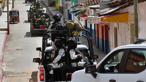 Guardia Nacional en Chiapas (archivo) - Sputnik Mundo