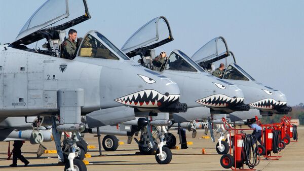 Caza estadounidense Fairchild Republic A-10 Thunderbolt II  - Sputnik Mundo