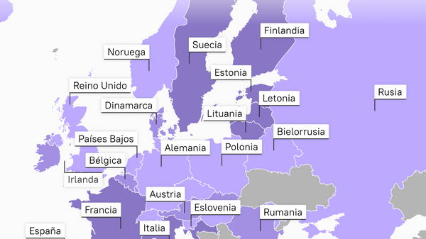 Países europeos por tasa de desempleo en 2023 - Sputnik Mundo