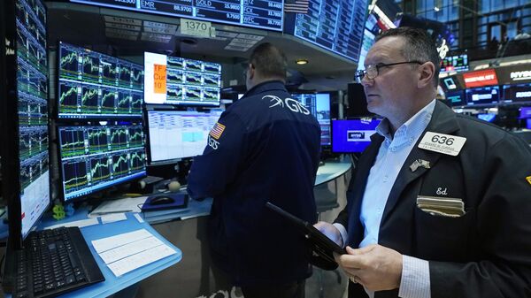 Mercado financiero Wall Street, EEUU - Sputnik Mundo
