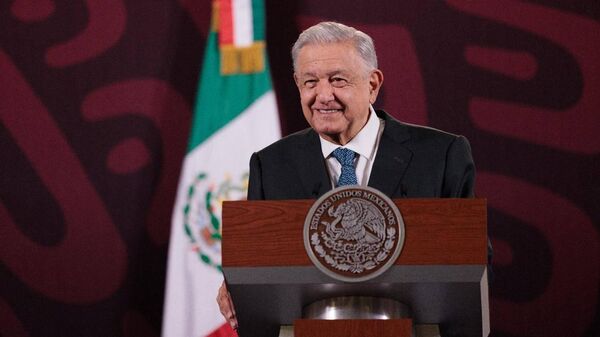 El presidente de México, Andrés Manuel López Obrador. - Sputnik Mundo