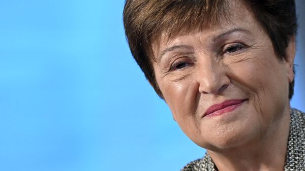 Kristalina Georgieva, directora gerente del Fondo Monetario Internacional (FMI) - Sputnik Mundo