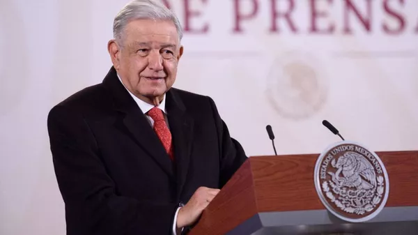 El presidente de México, Andrés Manuel López Obrador. - Sputnik Mundo