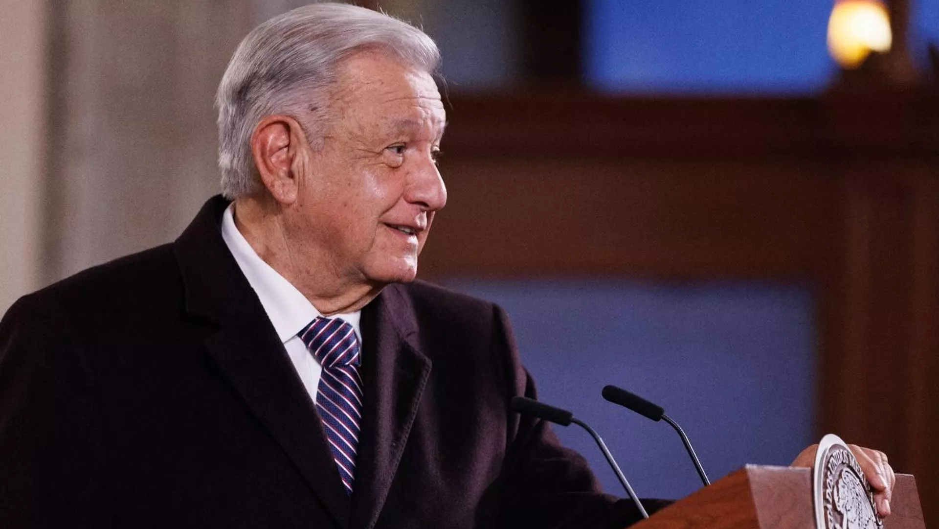 El presidente de México, Andrés Manuel López Obrador. - Sputnik Mundo, 1920, 11.02.2024
