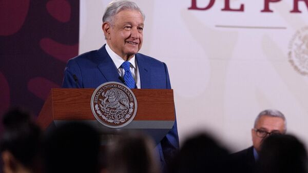 El presidente de México, Andrés Manuel López Obrador. - Sputnik Mundo
