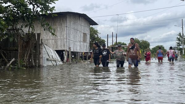 Consecuencias de lluvias (archivo) - Sputnik Mundo