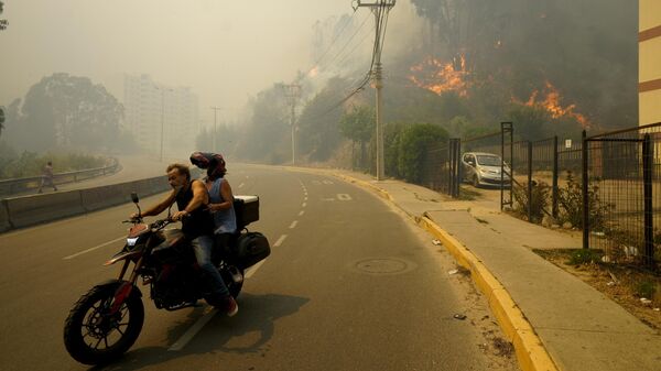 Incendios forestales en Chile - Sputnik Mundo