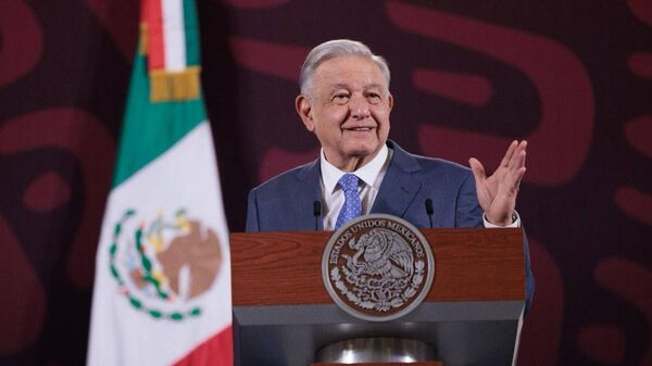 El presidente de México, Andrés Manuel López Obrador. - Sputnik Mundo