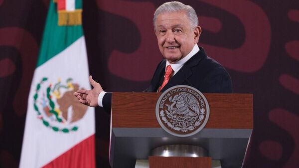 El presidente de México, Andrés Manuel López Obrador. - Sputnik Mundo