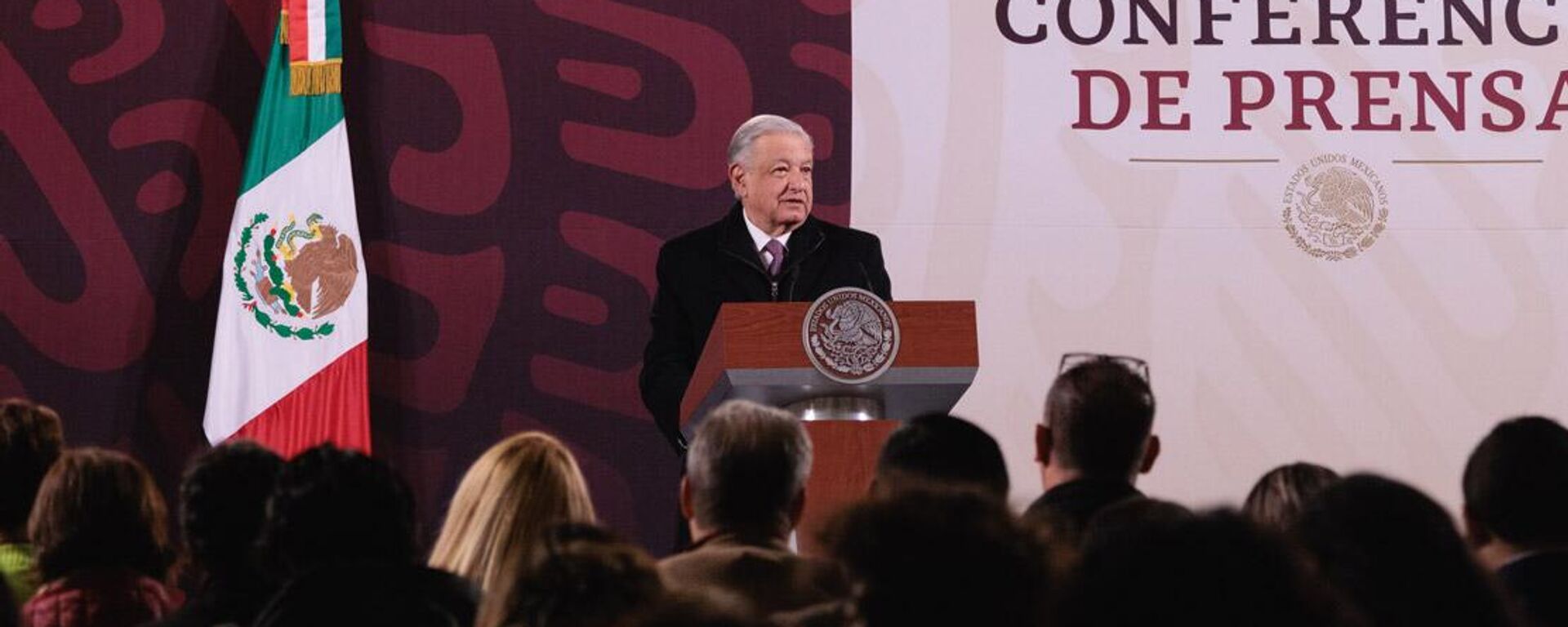 El presidente de México, Andrés Manuel López Obrador. - Sputnik Mundo, 1920, 09.02.2024