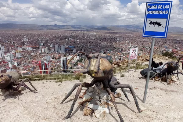 Estatuas de las plagas representadas en el Carnaval de Oruro Estatuas de las plagas representadas en el Carnaval de Oruro - Sputnik Mundo
