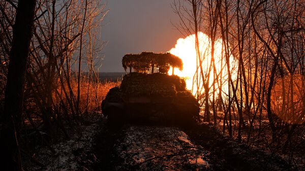 Un tanque ruso T-62 - Sputnik Mundo