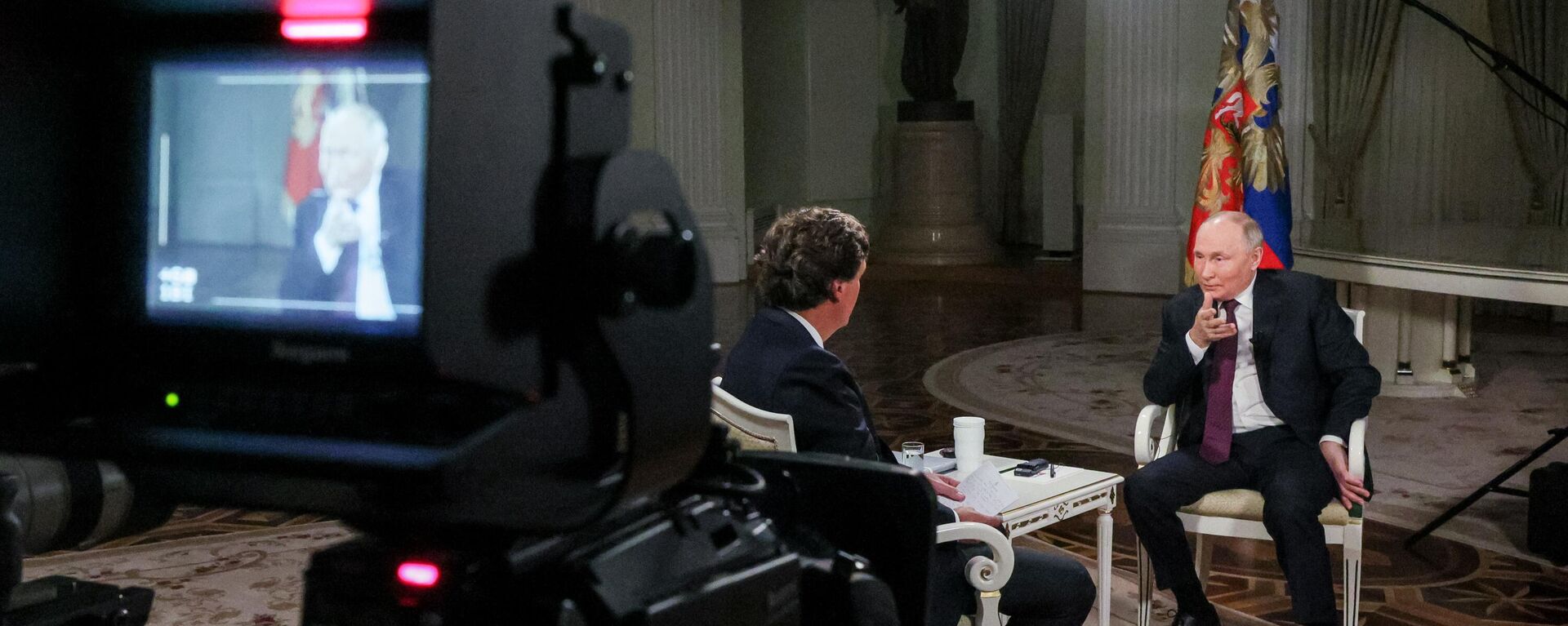 Entrevista de Vladímir Putin a Tucker Carlson - Sputnik Mundo, 1920, 11.02.2024