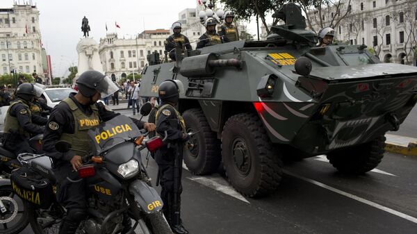 Policía de Perú  - Sputnik Mundo