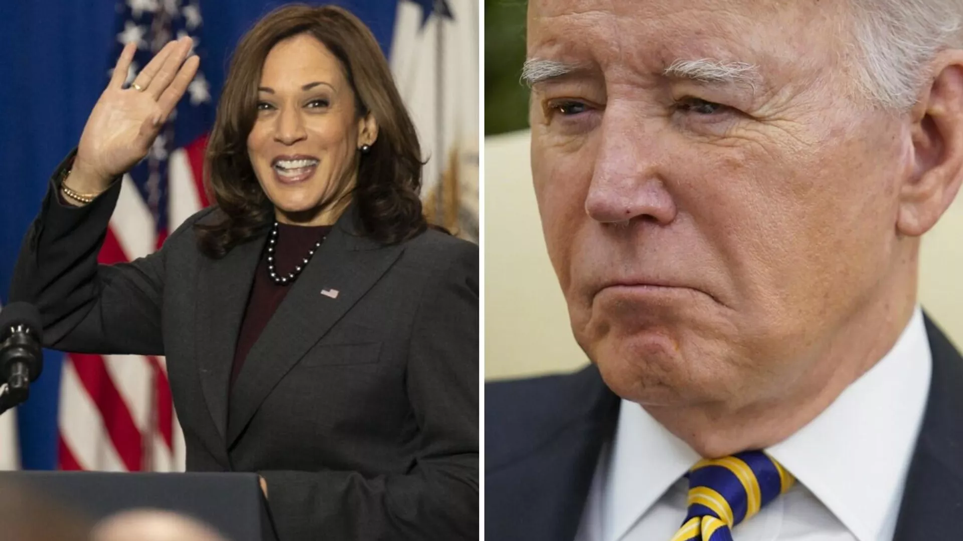 La vicepresidenta y el presidente de EEUU, Kamala Harris y Joe Biden La vicepresidenta y el presidente de EEUU, Kamala Harris y Joe Biden - Sputnik Mundo, 1920, 14.02.2024