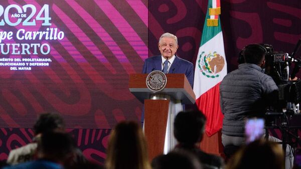 El presidente de México, Andrés Manuel López Obrador. - Sputnik Mundo