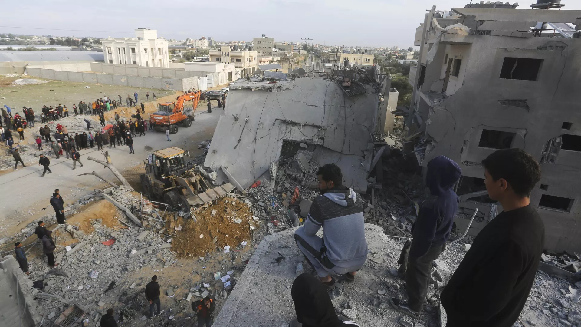 La ciudad de Rafah, Franja de Gaza