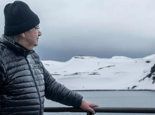 El Secretario General, António Guterres, durante su visita a la Antártida. - Sputnik Mundo