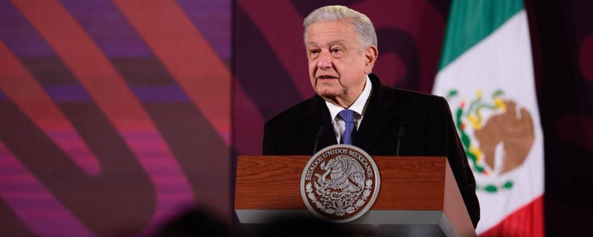 El presidente de México, Andrés Manuel López Obrador. - Sputnik Mundo, 1920, 24.02.2024