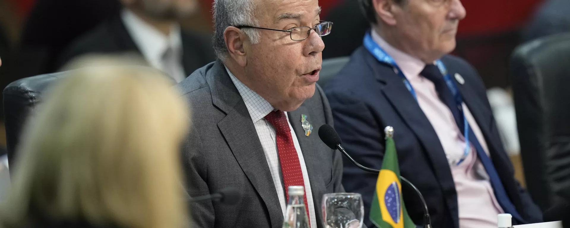 El ministro de Relaciones Exteriores brasileño, Mauro Vieira El ministro de Relaciones Exteriores brasileño, Mauro Vieira - Sputnik Mundo, 1920, 21.02.2024