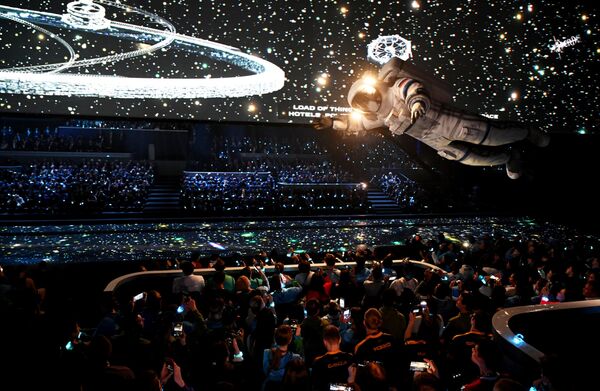 Ceremonia de inauguración del torneo internacional multideporte Juegos del Futuro en la ciudad rusa de Kazán. Ceremonia de inauguración del torneo internacional multideporte Juegos del Futuro en la ciudad rusa de Kazán. - Sputnik Mundo
