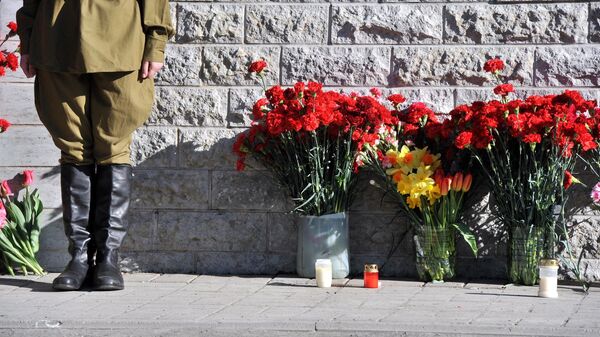 Monumento a la Segunda Guerra Mundial en la ciudad de Tallin - Sputnik Mundo