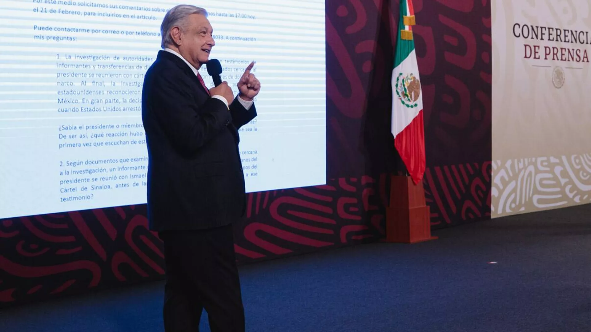 El presidente de México, Andrés Manuel López Obrador.