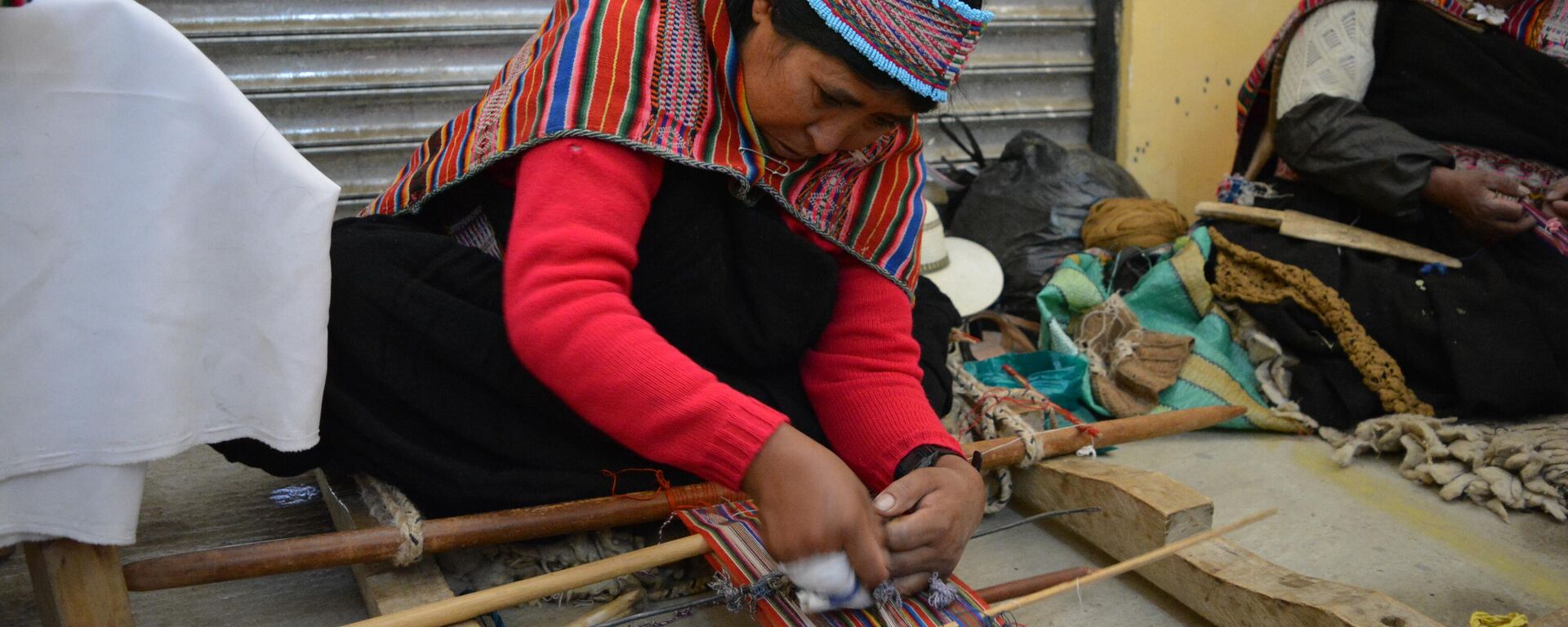 Mujeres bolivianas se suman a la industria de la llama con el programa Pro-Camélidos - Sputnik Mundo, 1920, 25.02.2024