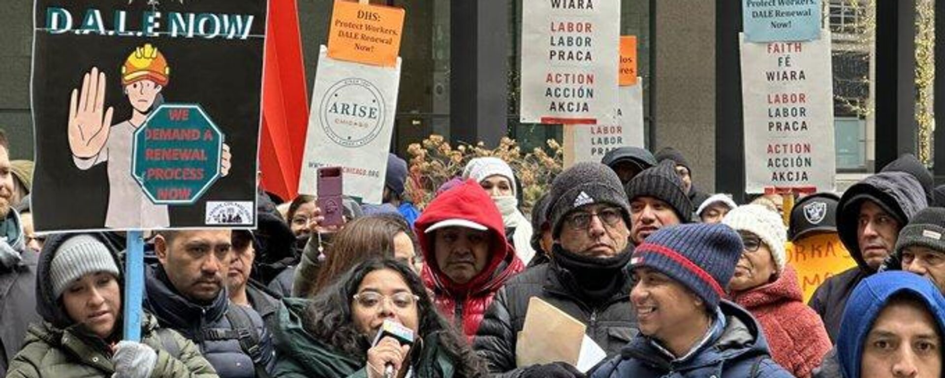 Protesta de trabajadores de El Milagro en Chicago. - Sputnik Mundo, 1920, 23.02.2024