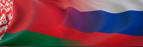 Banderas de Rusia y Bielorrusia  - Sputnik Mundo