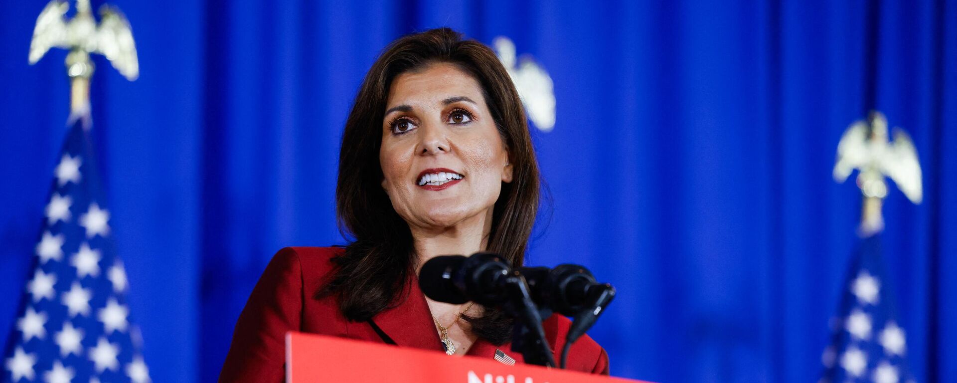 Nikki Haley, aspirante republicana a la presidencia de EEUU y ex embajadora ante la ONU, en Charleston, Carolina del Sur, el 24 de febrero de 2024 - Sputnik Mundo, 1920, 06.03.2024