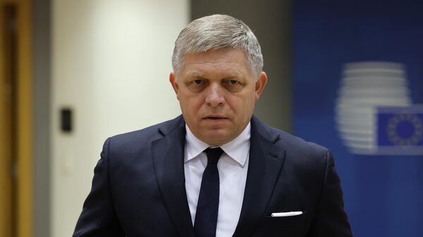 Robert Fico, el primer ministro eslovaco - Sputnik Mundo