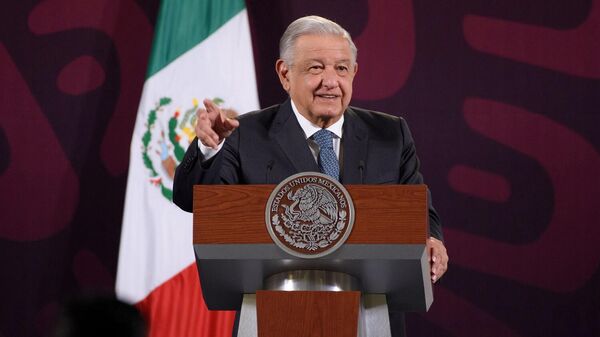 El presidente de México, Andrés Manuel López Obrador. - Sputnik Mundo