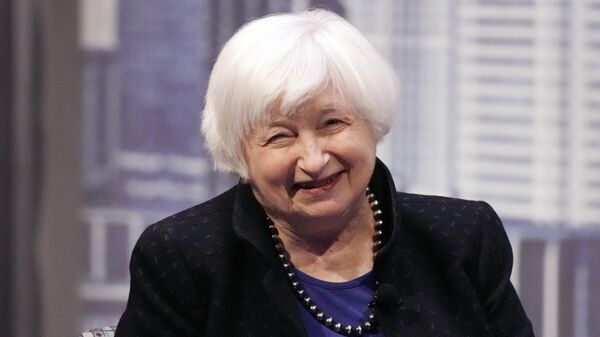 Janet Yellen - Sputnik Mundo