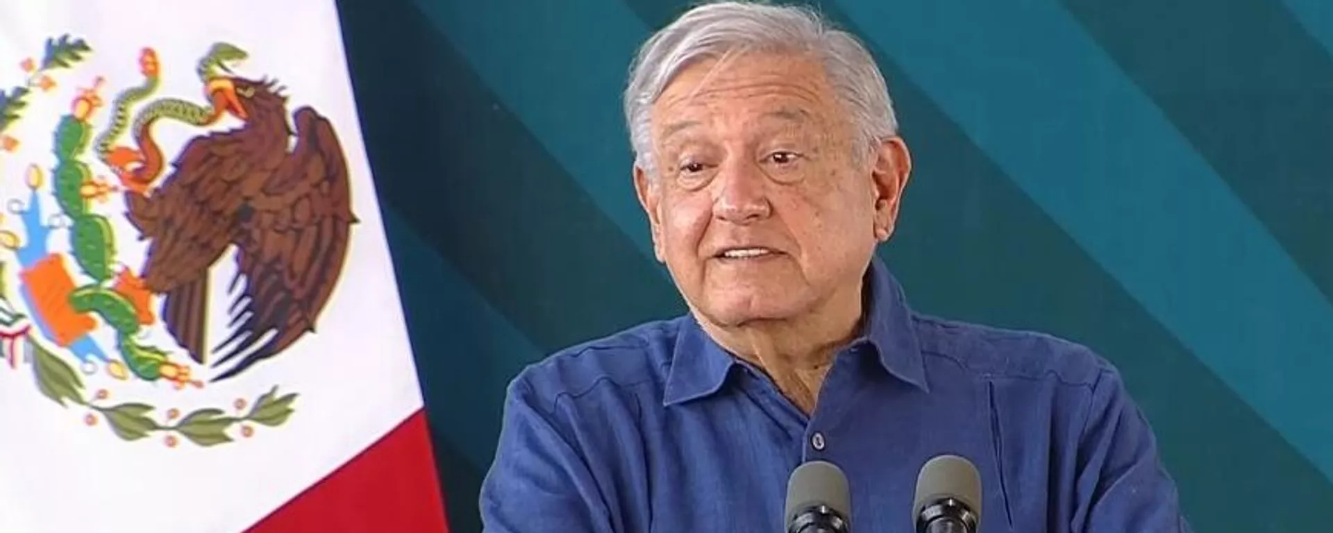 El presidente de México, Andrés Manuel López Obrador. - Sputnik Mundo, 1920, 28.02.2024