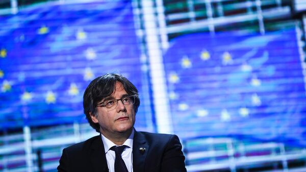 Carles Puigdemont, expresidente de Cataluña - Sputnik Mundo