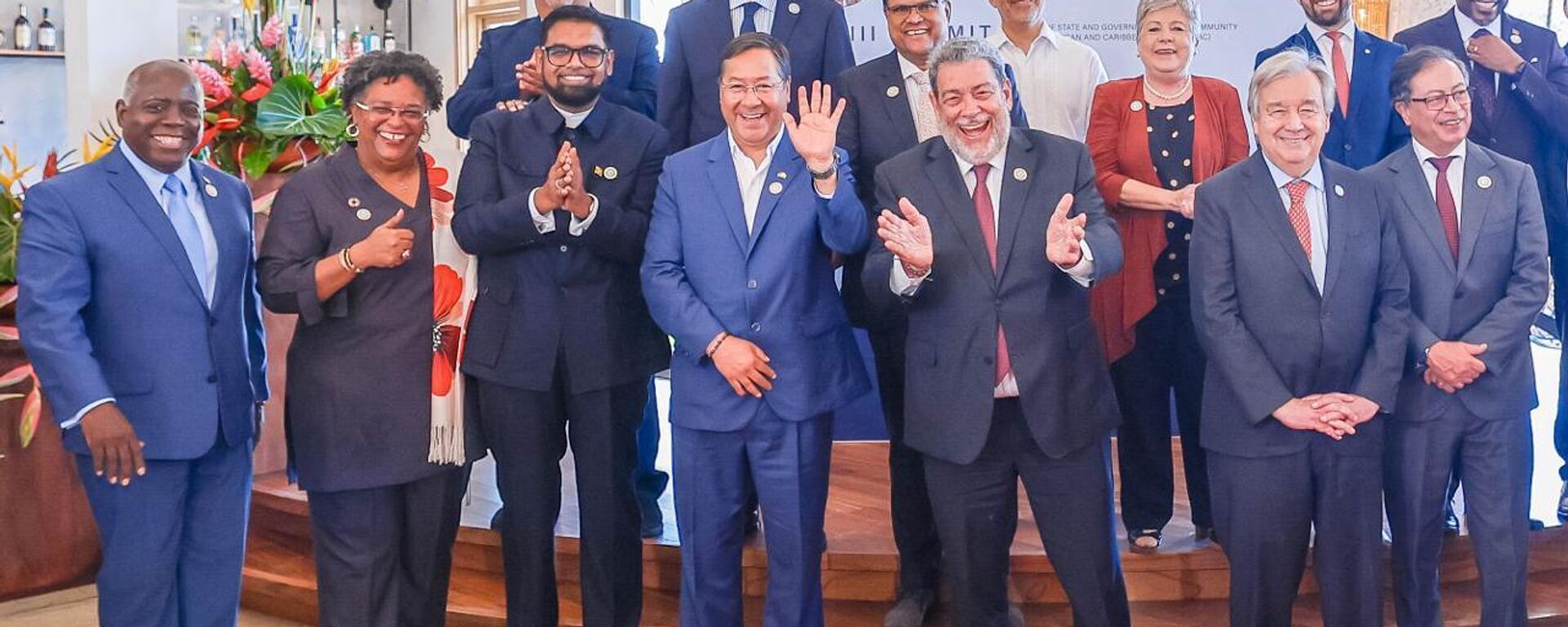 Líderes de América Latina en la VIII cumbre de la CELAC en San Vicente y las Granadinas. - Sputnik Mundo, 1920, 05.03.2024