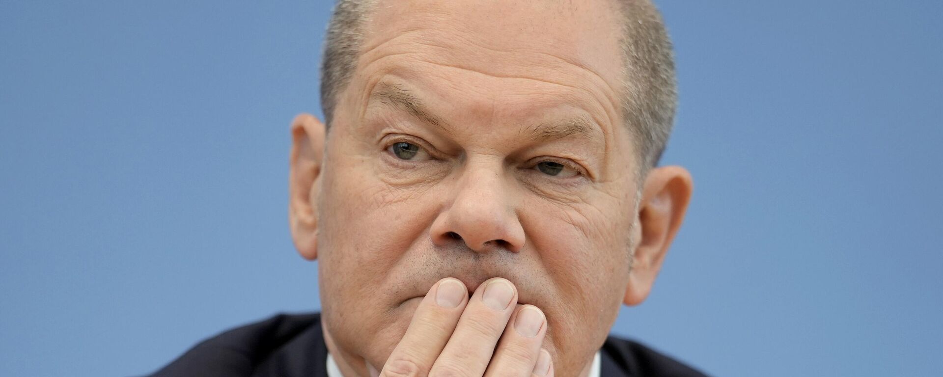 Olaf Scholz, el canciller alemán, habla durante su rueda de prensa anual de verano en Berlín, Alemania, el 14 de julio de 2023 - Sputnik Mundo, 1920, 09.09.2024