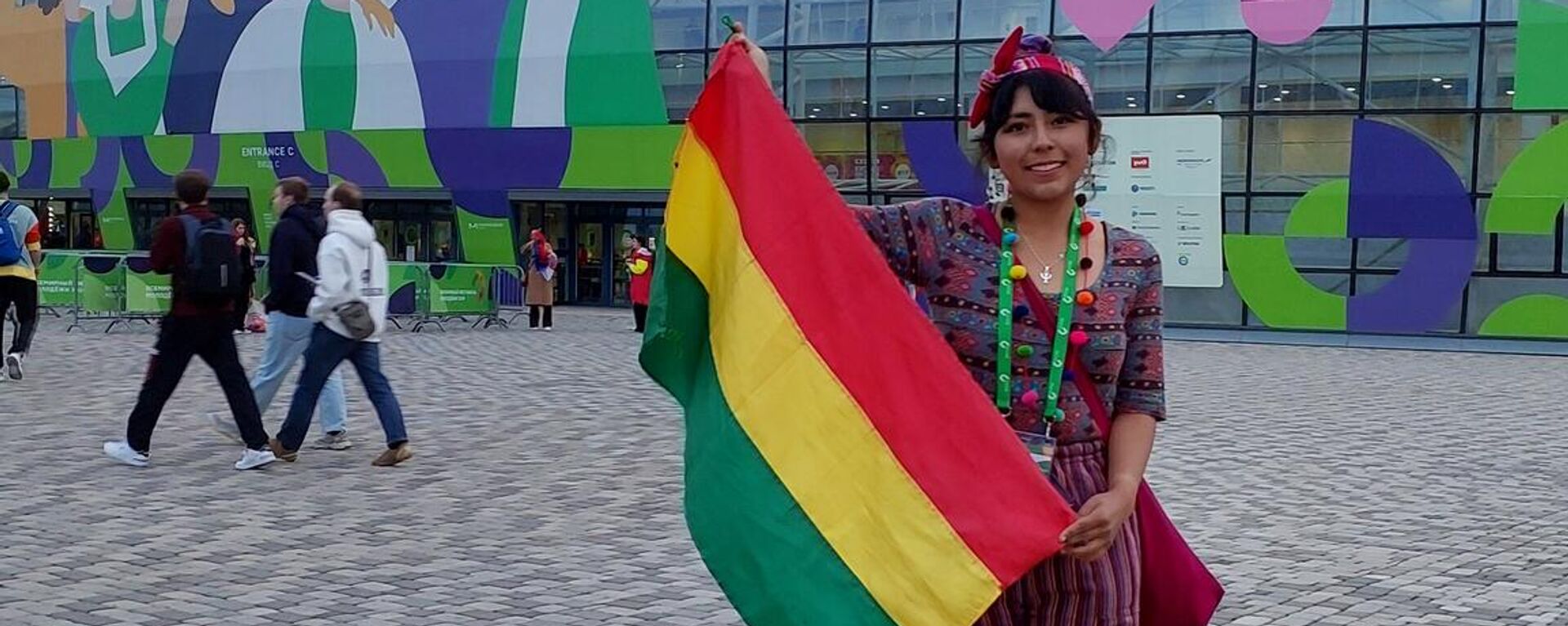 Alexandra Najhavi Calle, joven boliviana, en el Festival Mundial de la Juventud 2024 en Rusia - Sputnik Mundo, 1920, 06.03.2024