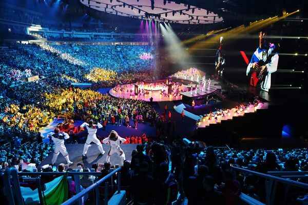 Ceremonia de clausura del Festival Mundial de la Juventud 2024, en el territorio federal de Sirius, que se celebró del 1 al 7 de marzo. - Sputnik Mundo