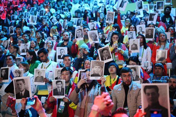 En el evento participaron más de 20.000 jóvenes de todo el mundo. - Sputnik Mundo