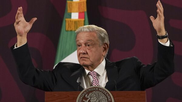 El presidente de México, Andrés Manuel López Obrador. - Sputnik Mundo