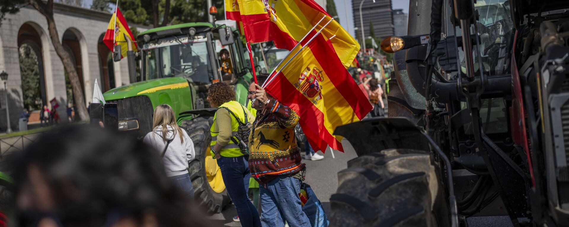 Las protestas de agricultores en España, el 17 de marzo, 2024 - Sputnik Mundo, 1920, 21.03.2024