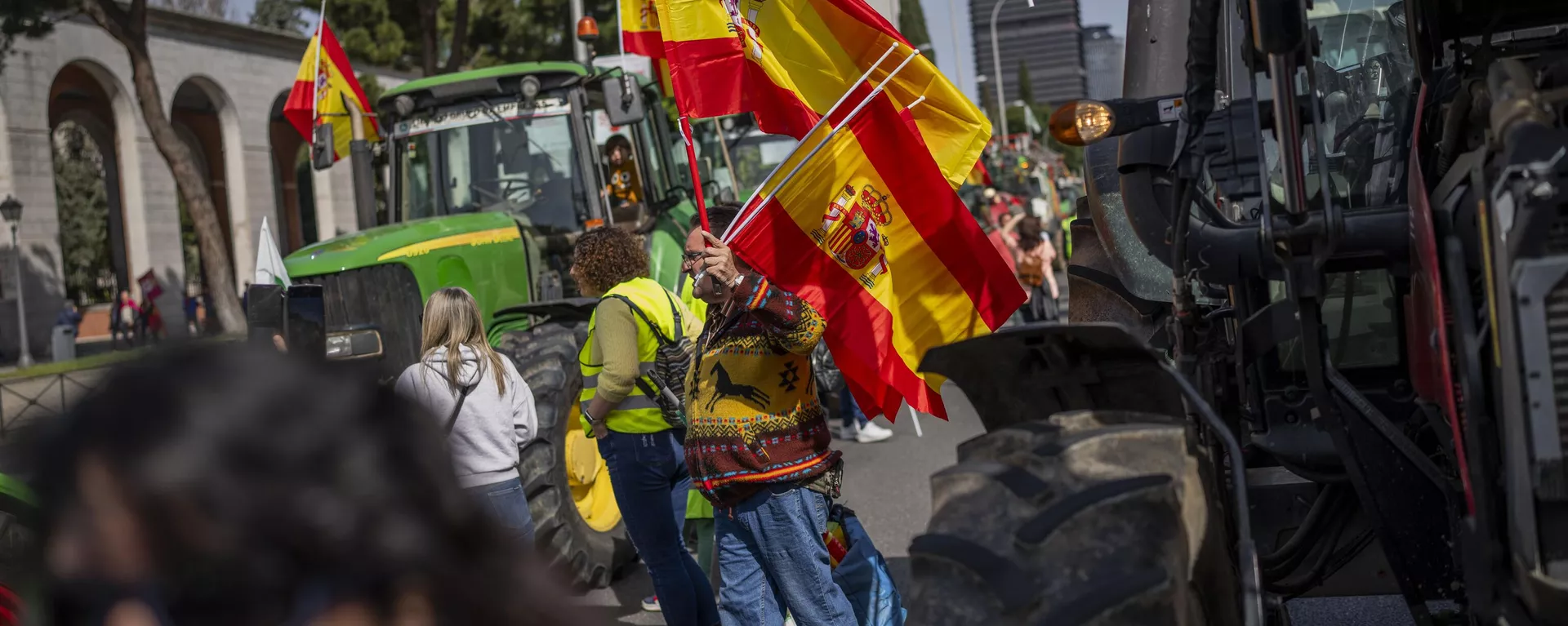 Las protestas de agricultores en España, el 17 de marzo, 2024 Las protestas de agricultores en España, el 17 de marzo, 2024 - Sputnik Mundo, 1920, 21.03.2024