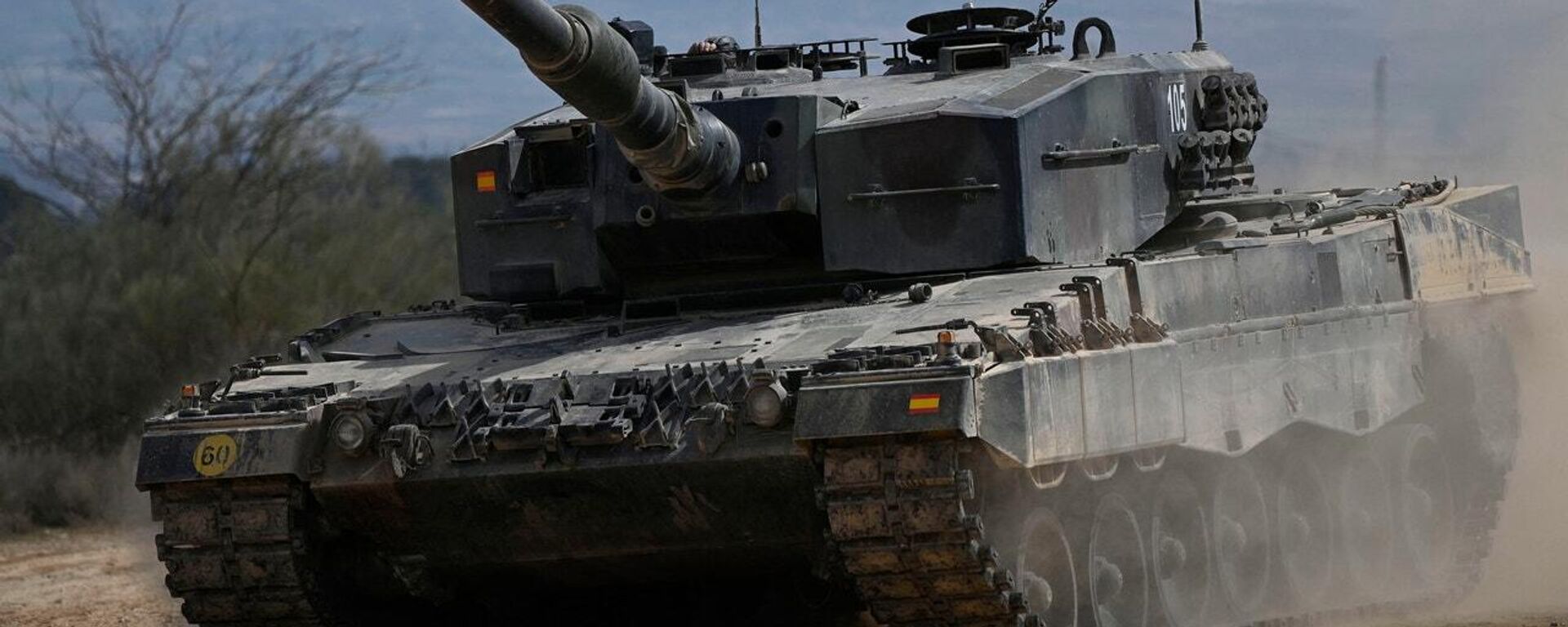Un tanque Leopard 2A4 del Ejército de Tierra que España - Sputnik Mundo, 1920, 22.04.2025