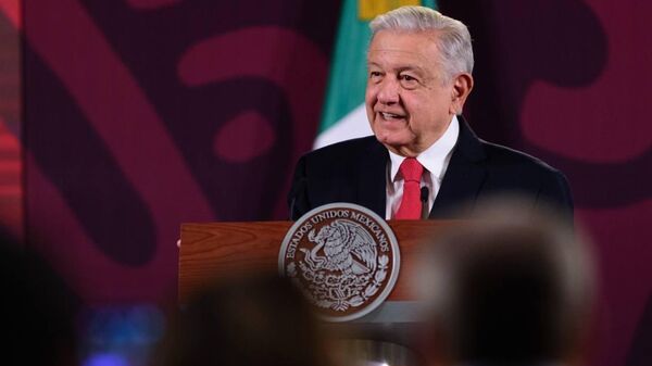 El presidente de México, Andrés Manuel López Obrador. - Sputnik Mundo