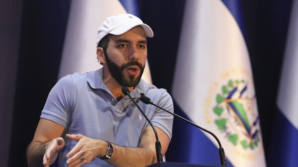 Nayib Bukele, presidente de El Salvador - Sputnik Mundo